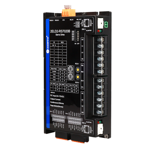 2ELD2-RS7030B DC szervo DC24-70V, 30A folyamatos, 90A csúcsáram, RS485,Step/Dir,