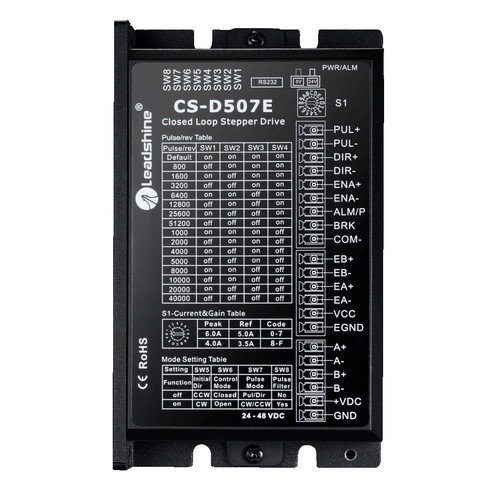 Vezérlés Easy Servo CS-D507E meghajtó 50VDC/7A 2 fázisú