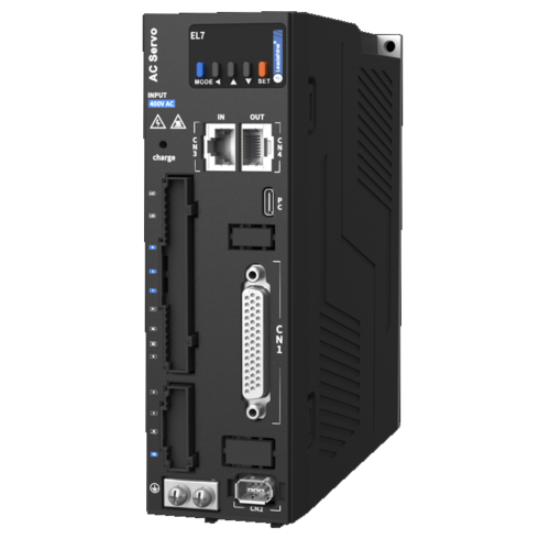 LS szervó vezérlő EL7-RS1500P meghajtó ( STEP/DIR, +-10V Analóg, Modbus RTU)
