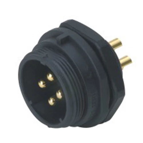 Csatlakozó SP2112/P4 apa, panel, M21x1