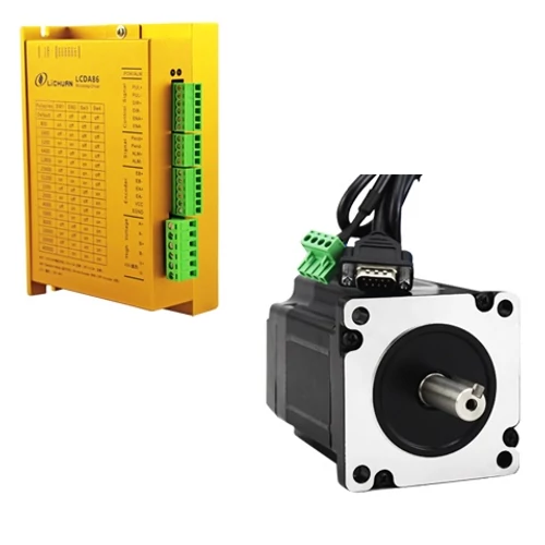 Lichuan Easy Servo készlet LCDA86H vezérlő + LC86H280 motor (4Nm ) 3 méteres enkóderkábel
