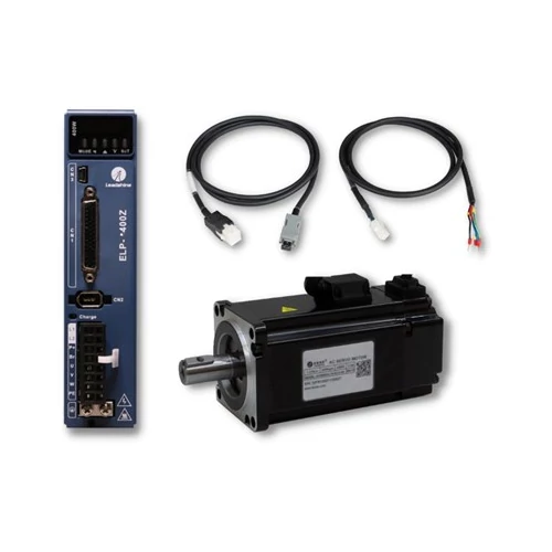 LS szervó készlet ELP-D1000Z meghajtó + ELM1000FM80H-SS Motor 1000W 3000rpm ( STEP/DIR 5m kábelkészlet)