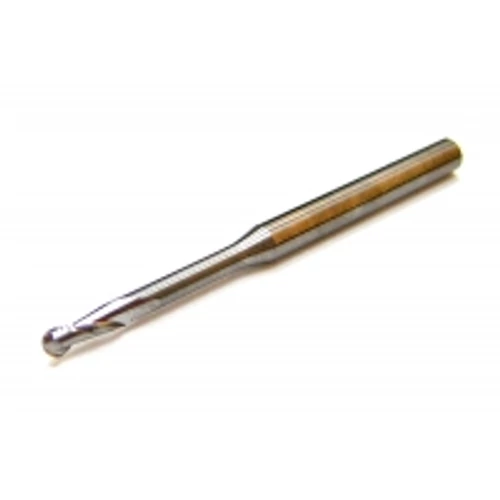 SC Gömbvégű maró, kétélű, keményfém, szár=3mm, dolgozó átmérő=2mm