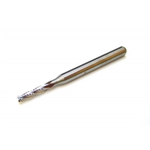 SC Maró, kétélű, keményfém forgácstörővel, szár=3,175mm, dolgozó átmérő=2mm